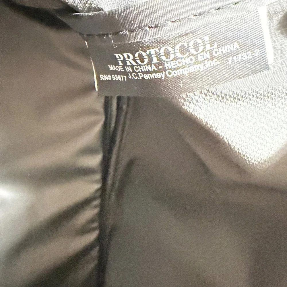 Protocol Travel Messenger Bag Unisex OS Brown Canvas Adjustable Strap EUC